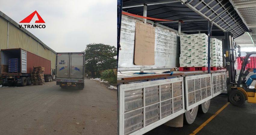 Doanh nghiệp nhận vận chuyển đa dạng các ngành hàng.